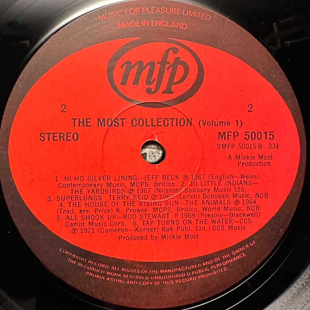 Сборник The Most Collection Volume 1 (Англия 1971г.)