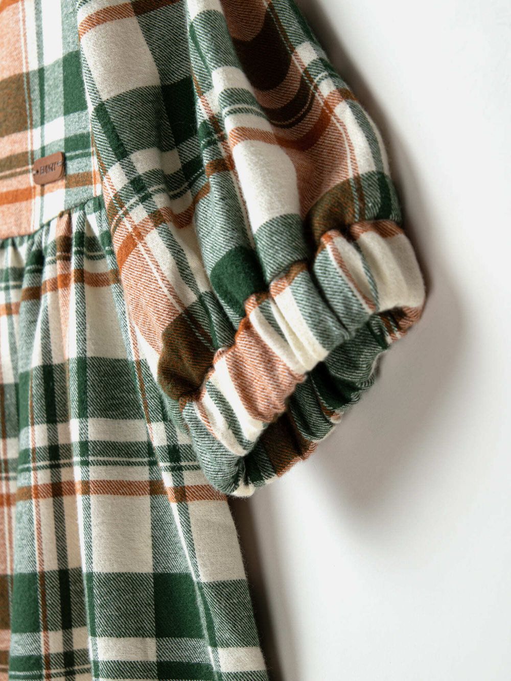 Платье фланелевое "Малахит"