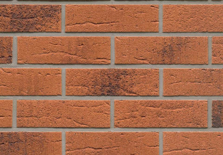 Feldhaus Klinker - R228NF9, Classic Terracota Rustico Carbo, 240x9x71 - Клинкерная плитка для фасада и внутренней отделки