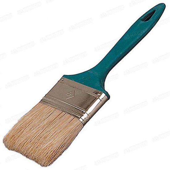Кисть плоская ЗУБР Универсал , натуральная щетина, деревянная ручка, 63 мм