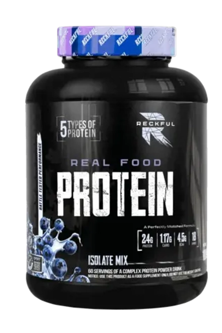 БАД Real Food Protein isolate-mix 1800g NO lactose (Reckful)