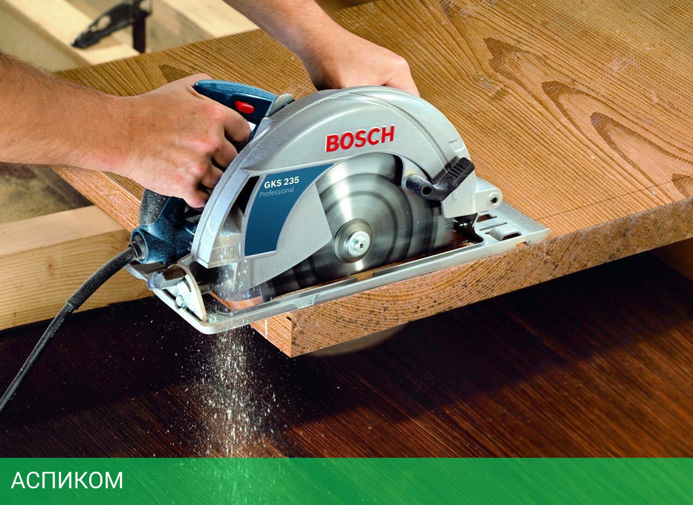 Дисковая (циркулярная) пила Bosch GKS 235 Turbo Professional (06015A2001)