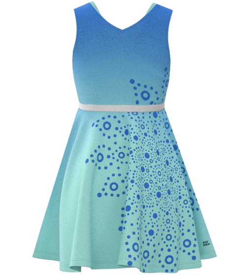 Платье для девочек Bidi Badu Colortwist, арт. G1300001-TQBL