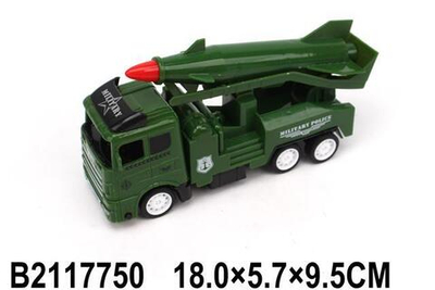 Машина Военная ин. 18см, пакет K188-15D