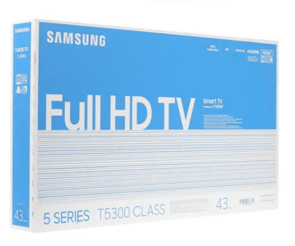 43" Телевизор Samsung UE43T5300AU LED , Черный