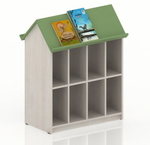 Стеллаж выставочный Домик коллекции Поколение А