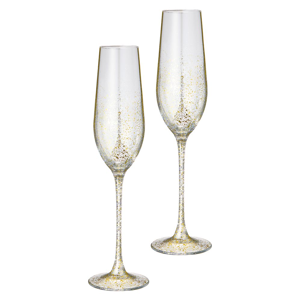 НАБОР БОКАЛОВ ДЛЯ ШАМПАНСКОГО "SPARKLES" ИЗ 2 ШТ. 180 МЛ