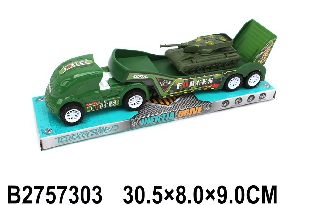 Автовоз ин. + 1 танк, ПК, 168-20