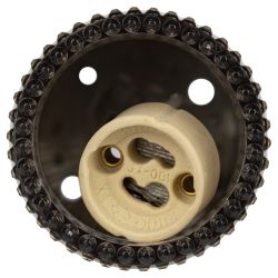 Светильник накладной ЭРА OL40 WH/GR под лампу MR16 GU10 белый/серый