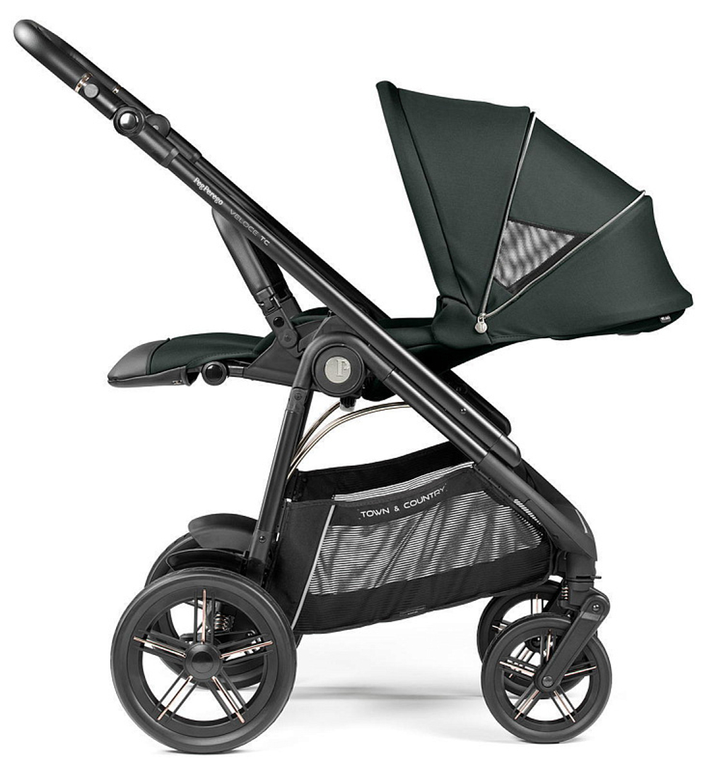 Коляска Peg Perego Veloce TC Brio Culla Belvedere SLK 3 в 1 Metal