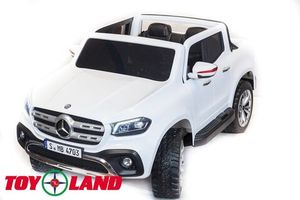 Детский электромобиль Toyland Mersedes-Benz X-Class белый