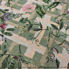 Гобелен "Луг беседка" | ш.160 см | 350 г/м² | полиэстер 51%/хлопок 49%