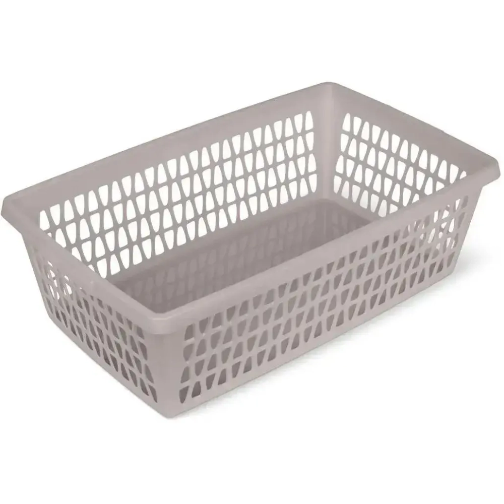 Корзина для хранения Велетта 34х10см коричнево-серая С713КСЕР