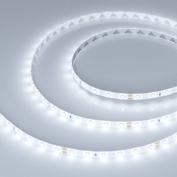 Светодиодная влагозащищенная лента Arlight 7,2W/m 60LED/m 2835SMD холодный белый 5M 020522(2)
