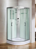Душевая кабина WeltWasser  WW500 WERRA 901 90х90 см,  прозрачное стекло, поддон низкий