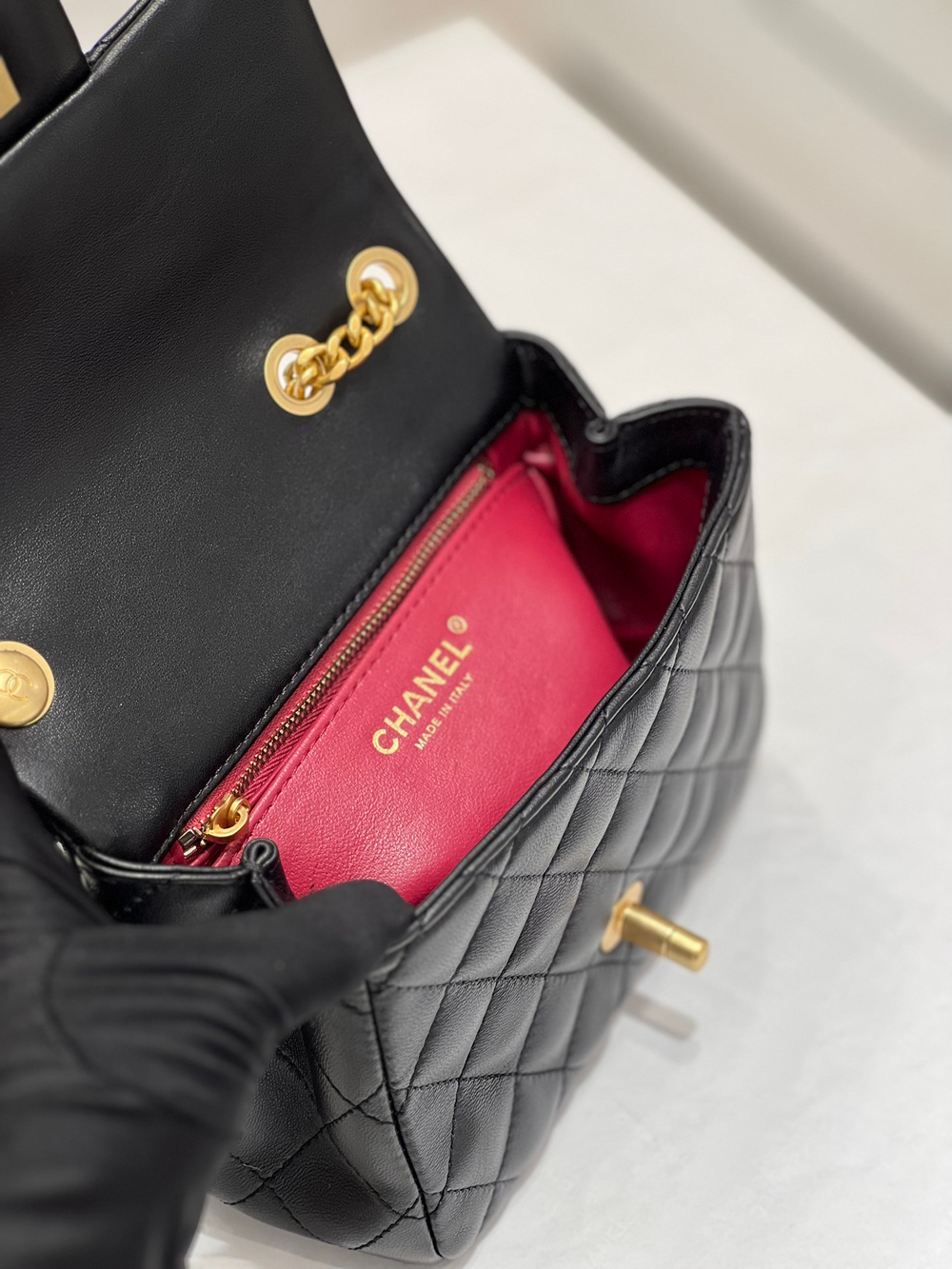 Chane1 Flap Bag 18 cm