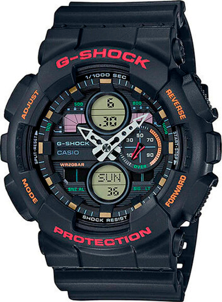 Японские наручные часы Casio G-SHOCK GA-140-1A4ER с хронографом