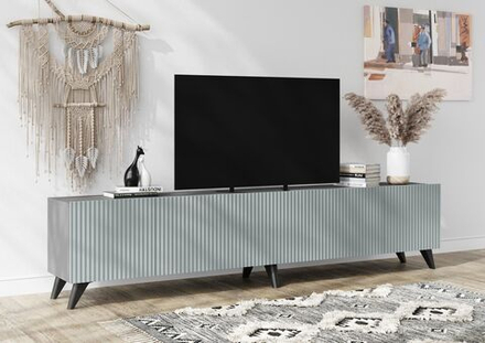 Тв тумба на ножках "Серый шифер"