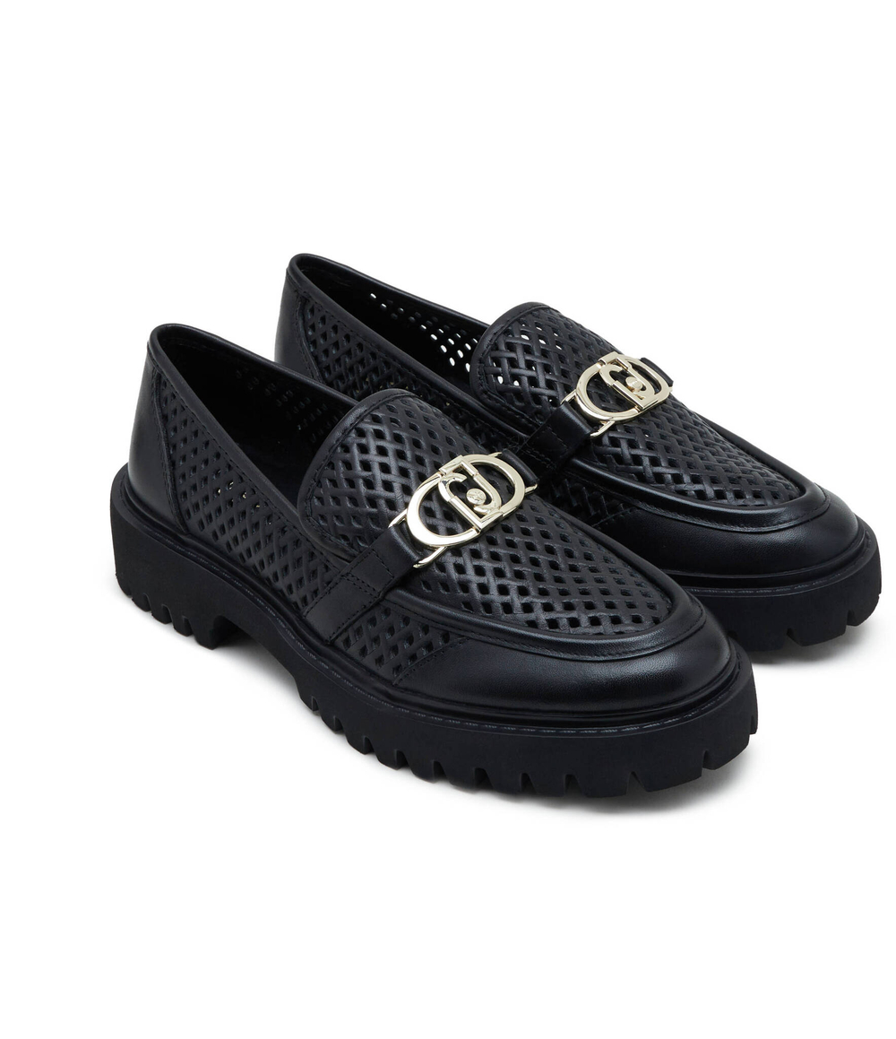 Кожаные лоферы Liu Jo - черный(SA4047 PX132)