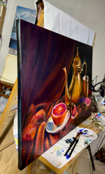 Картина «Восточные мотивы» | Холст, масло 70х50 см | Художница Ефимова Ольга