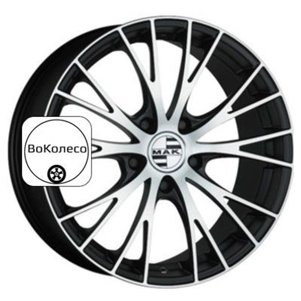 9,5x21/5x112 ET27 D66,45 Rennen Ice Black MAK