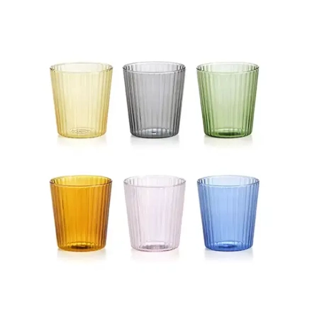Набор стаканов Narciso цветной, 300 мл (6 шт.)