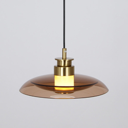 Подвесной светильник 8665P/L gold/amber