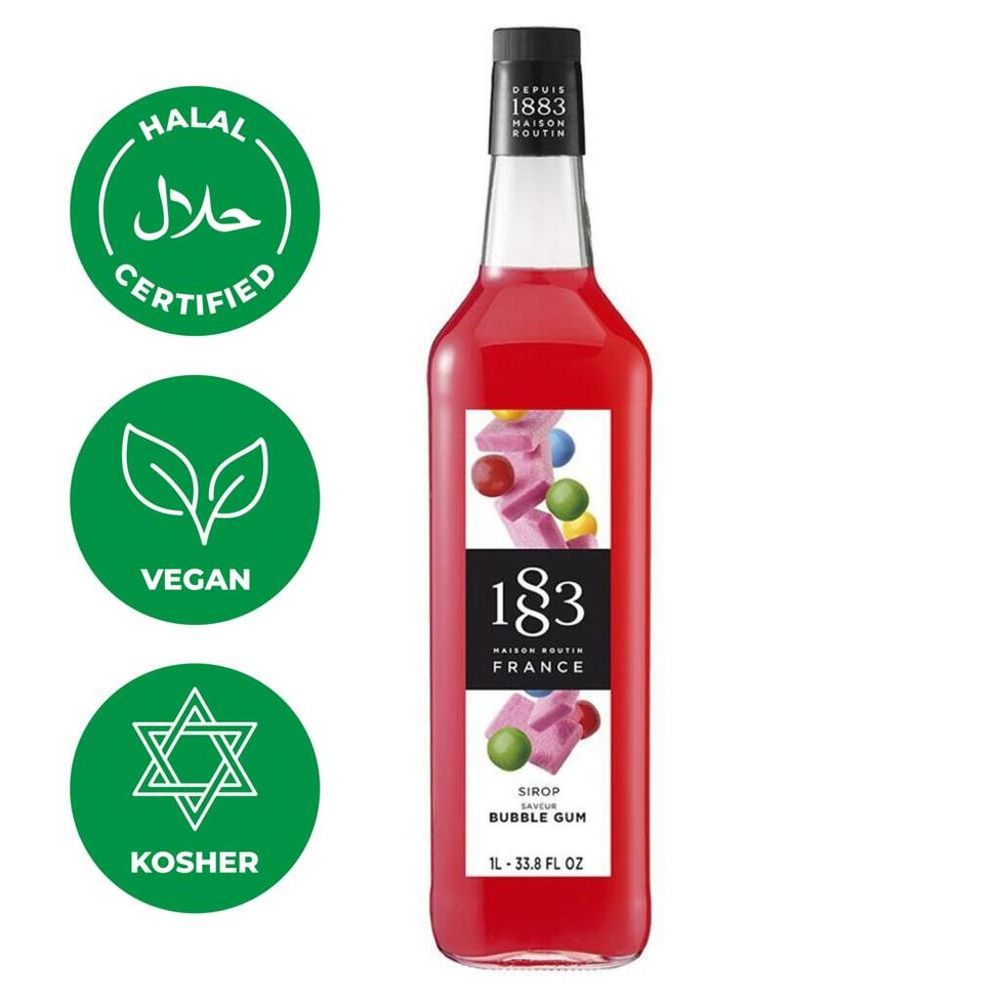 Сироп Жевательная резинка (Баббл Гам) 1л 1883 Maison Routin