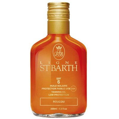 Масло помадного дерева LIGNE ST. BARTH Tanning Oil ROUCOU SPF6 200 мл