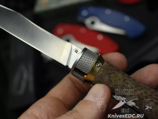 Складной нож Reptilian Кабальеро-02 сталь D2, рукоять G10 + микарта