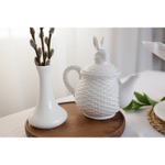 Заварочный чайник «Зайка», 800 мл, доломит, белый