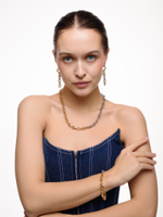 Серьги "Pin" Bicolor