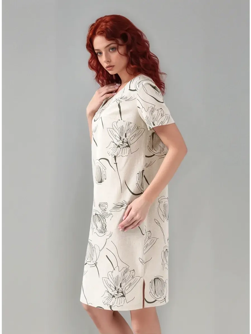 Платье женское "Вологда"