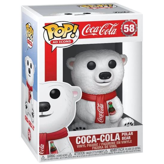 Фигурка Funko POP! Ad Icons Coca-Cola: Coca-Cola Polar Bear (58) 41732