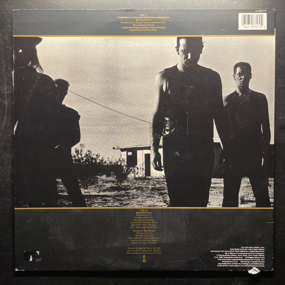 U2 ‎– I Still Haven't Found What I'm Looking For (США 1987г.) EP
