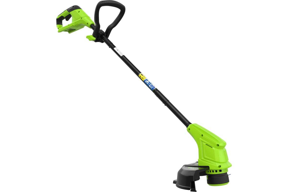 Триммер GREENWORKS 24 V аккумуляторный 2 А*h и з/у   2107207SA