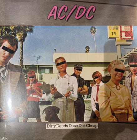Виниловая пластинка AC/DC – Dirty Deeds Done Dirt Cheap LP