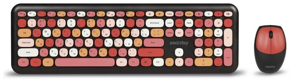 Клавиатура SmartBuy SBC-666395AG-K красный