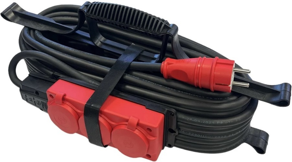 Удлинитель силовой iTOK i-CONNECT-COLOR-SUR-PVS-325-3-54-30-RED
