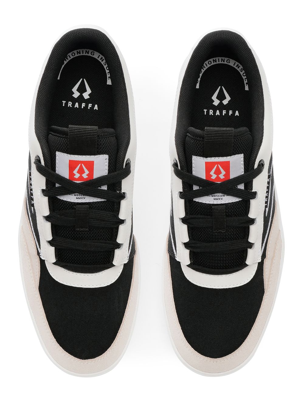 Купить Кеды для катания Traffa Ren черные/белые Кеды для катания Traffa Ren черные/белые