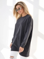 Кофта оверсайз больших размеров теплая свитшот