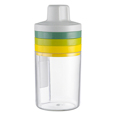 Спирализатор ручной для овощей bland, 3 в 1, светло-серый/зеленый/салатовый/желтый