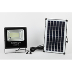ЭРА Прожектор светодиодный уличный на солн. бат. 100W, 1200 lm, 5000K, с датч. движения, ПДУ, IP65 (
