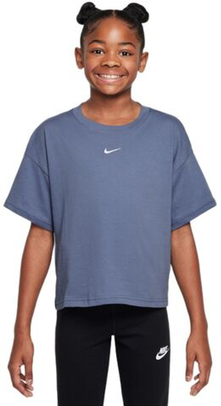 Футболка для девочки Nike Kids Sportswear Essential - world indigo