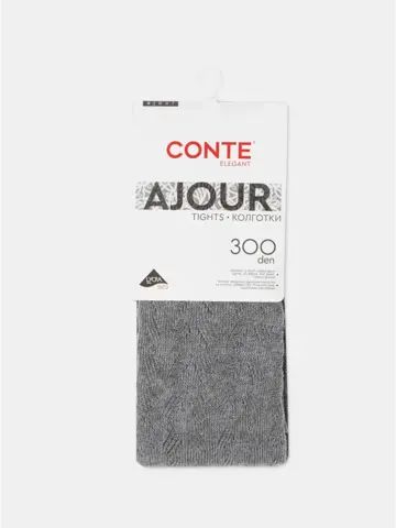 Колготки Ajour 300 Cotton Conte
