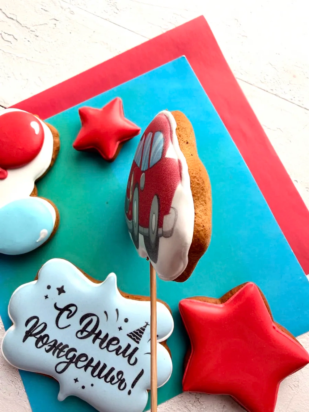 Имбирные пряники на торт