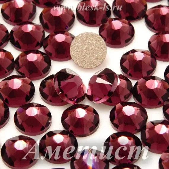 Стразы Solvo холодной фиксации, Аметист
