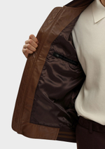 Куртка кожаная Strellson Vance Cornstalk