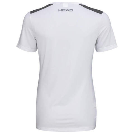 Женская теннисная футболка Head Club 22 Tech T-Shirt W - white/dark blue