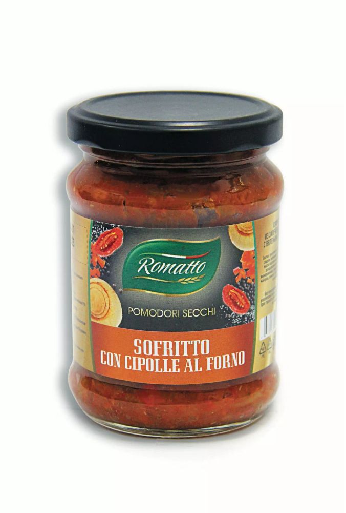 Софрито из запеченного лука с вялеными томатами, Romatto, 250 гр